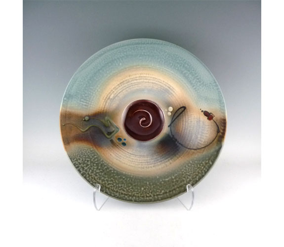 Loren Lukens - Stoneware Bowl 14" diameter